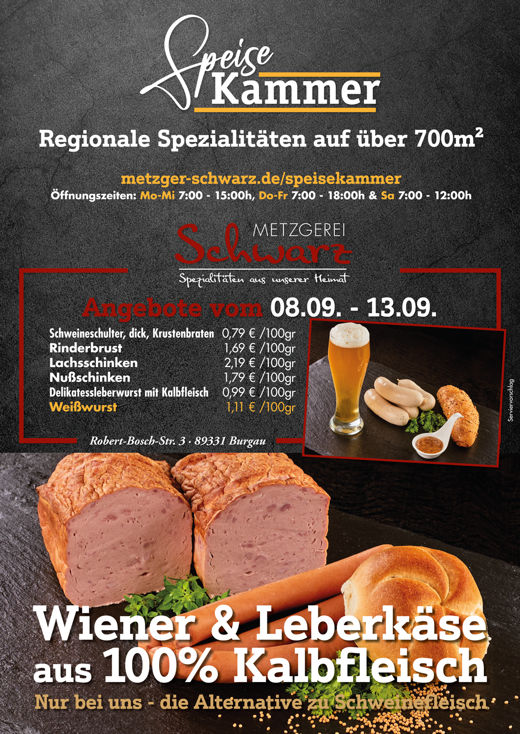 Unsere Wochenangebote für die Speisekammer vom 08.09.25 - 13.09.2025