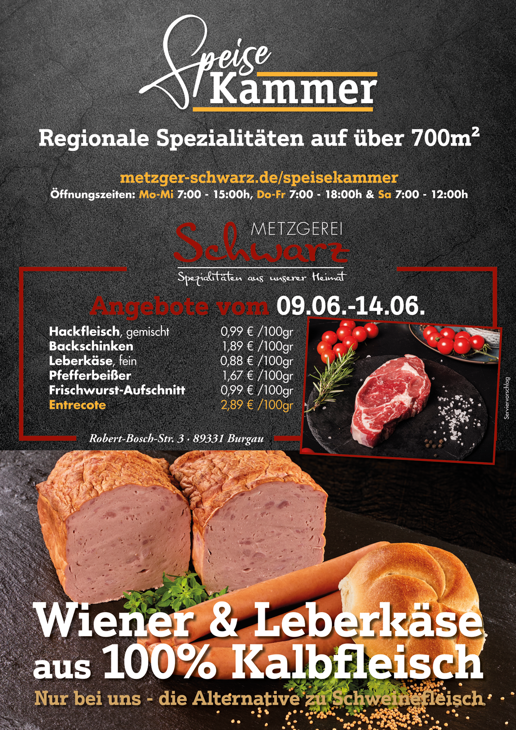 Unsere Wochenangebote für die Speisekammer vom 09.06.25 - 14.06.2025